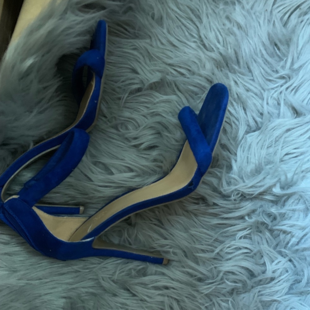 Blue heels